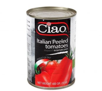 CIAO PEELED TOMATOES EASY OPEN – 400GM